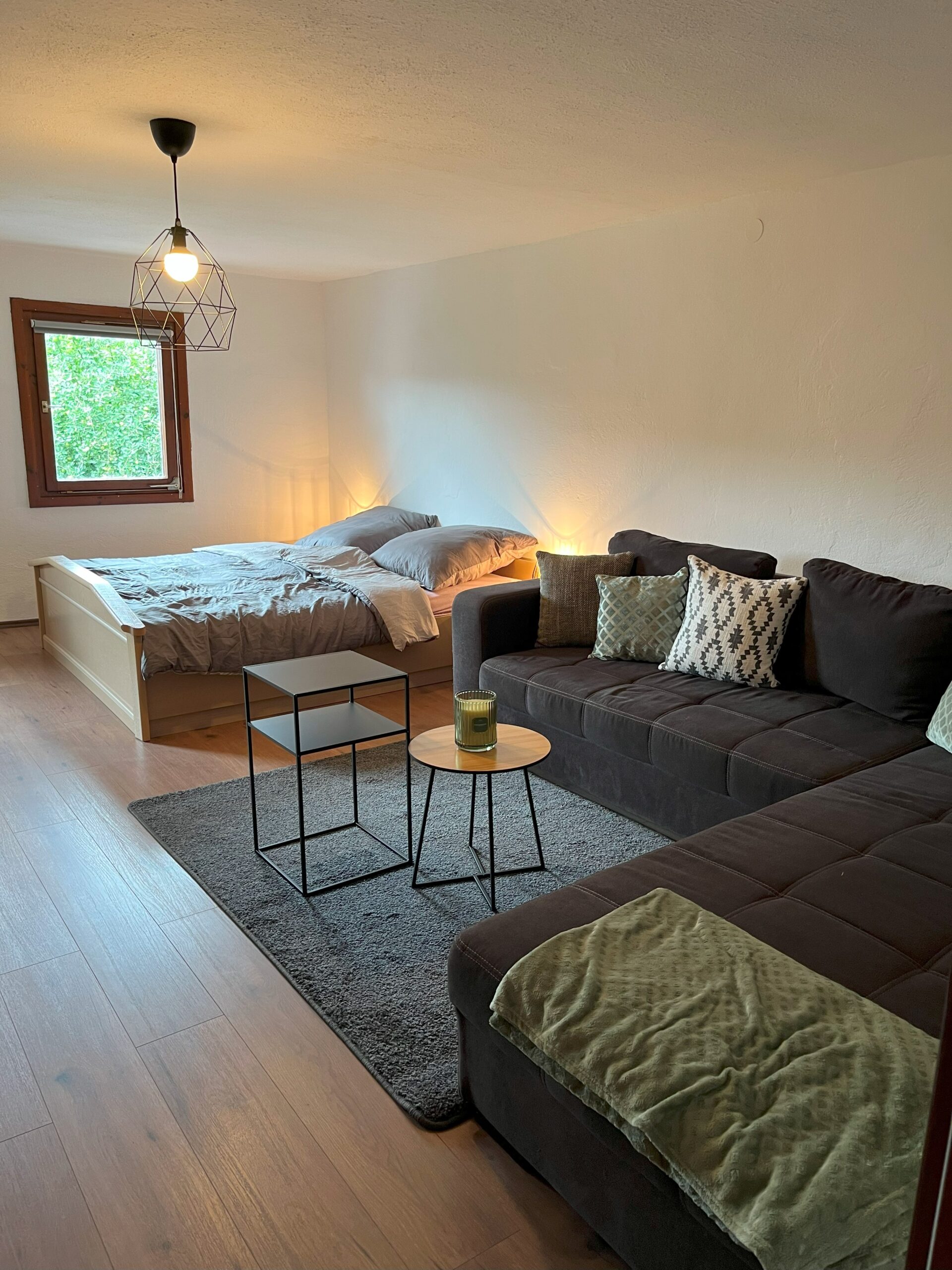 Wohn- Schlafzimmer